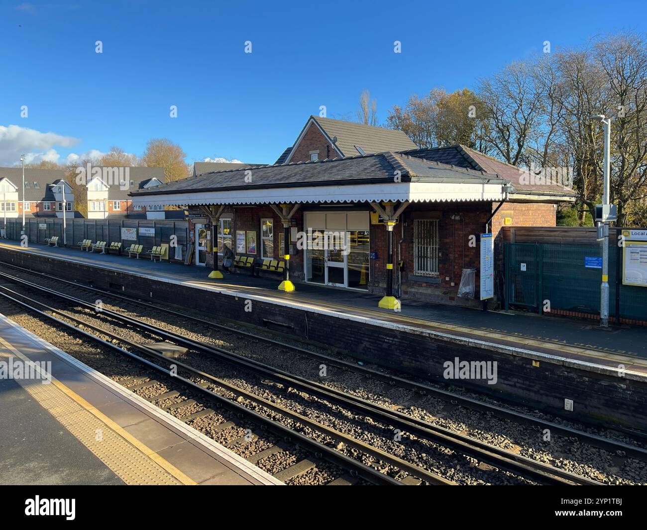 Maghull Station vainqueur de la meilleure gare d'Angleterre Banque D'Images