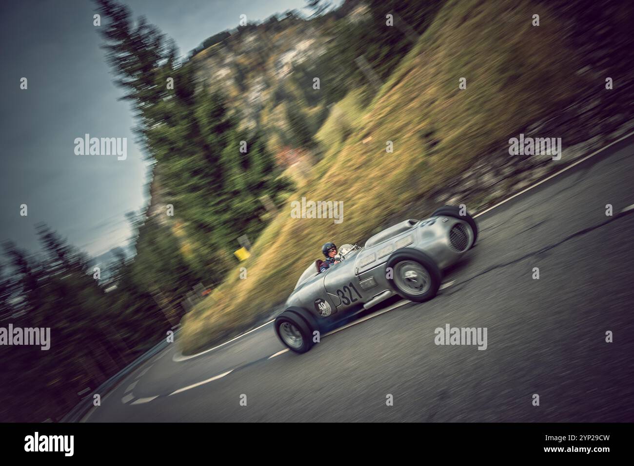 BMW formule 2 à Classic car Race, Jochpass Oldtimer Memorial, Allemagne Banque D'Images