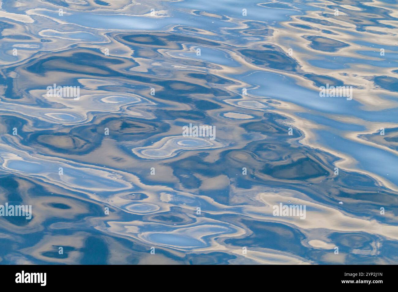 Reflets du ciel reflétés dans les eaux calmes de Stanley dans les îles Falkland, océan Atlantique Sud, Amérique du Sud Banque D'Images Reflets du ciel reflétés dans les eaux calmes de Stanley dans les îles Falkland, océan Atlantique Sud, Amérique du Sud Banque D'Images