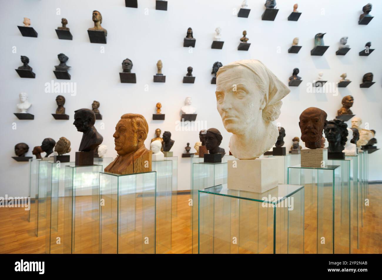 Expositions de sculptures, Musée d'art Kumu, Tallinn, Estonie, Europe Banque D'Images