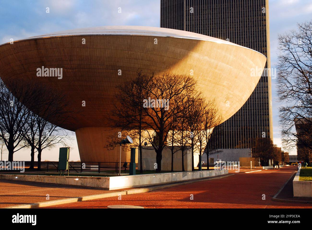 The Egg, un centre des arts de la scène, à Albany, New York Banque D'Images