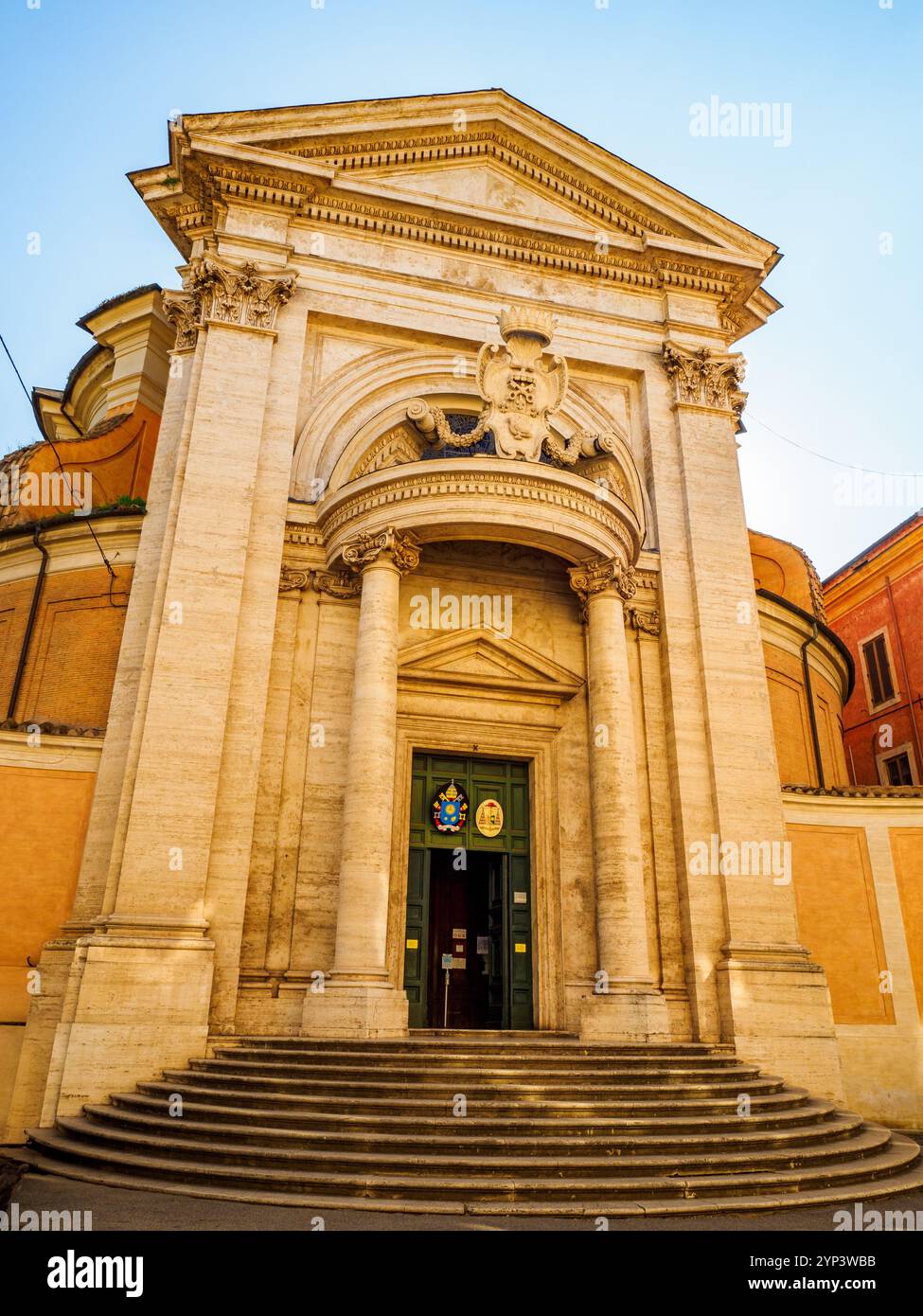 Église Saint André sur le Quirinal - Rome, Italie Banque D'Images