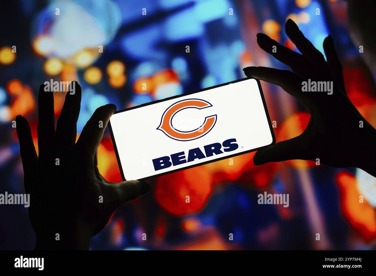 Les Bears participent à la National Football League en tant que membre de la division Nord de la National Football Conference Banque D'Images