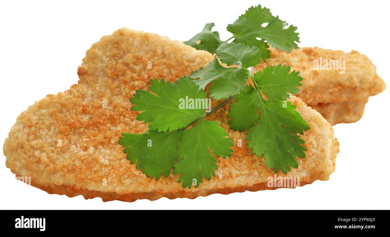 Filet de poisson croustillant en Alaska Pollock Banque D'Images