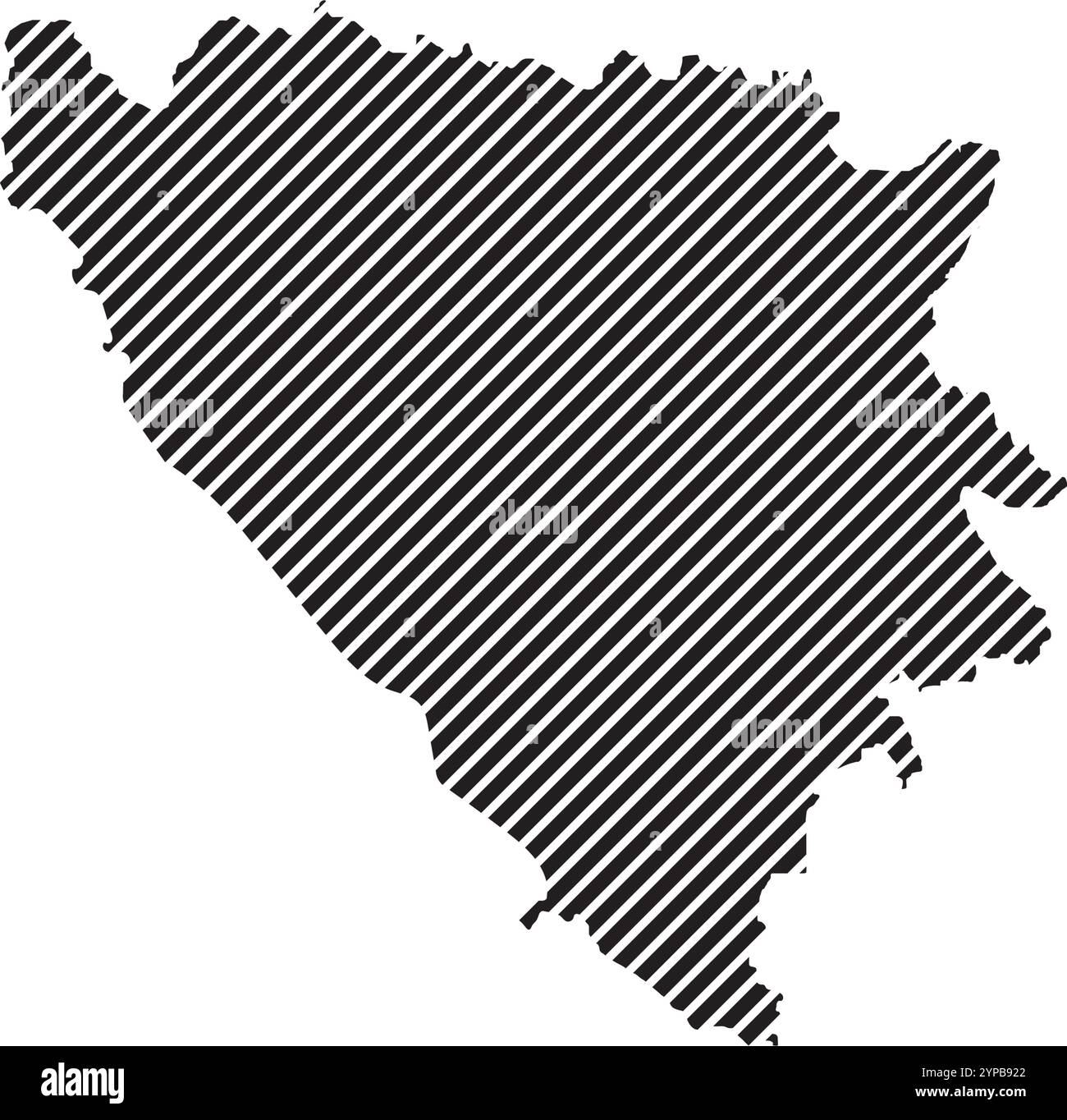 Bosnie Herzégovine icône de carte Element Design Illustration de Vecteur Bosnie Herzégovine icône de carte Element Design Illustration de Vecteur