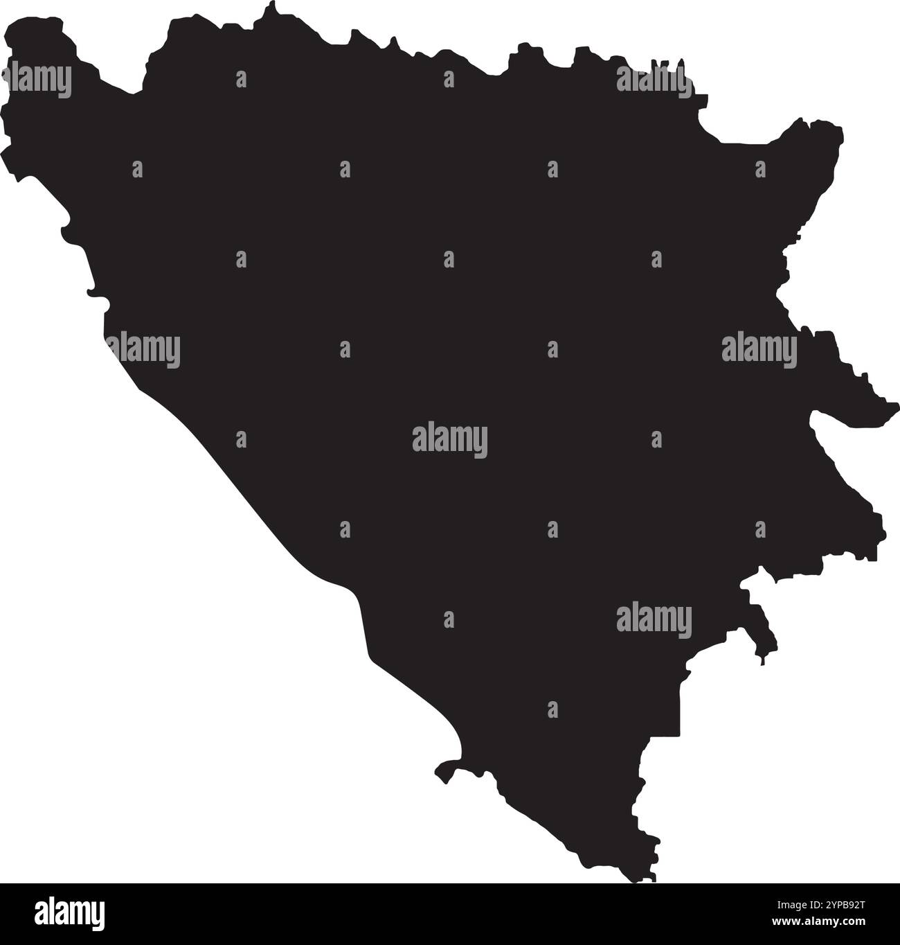Bosnie Herzégovine icône de carte Element Design Illustration de Vecteur Bosnie Herzégovine icône de carte Element Design Illustration de Vecteur