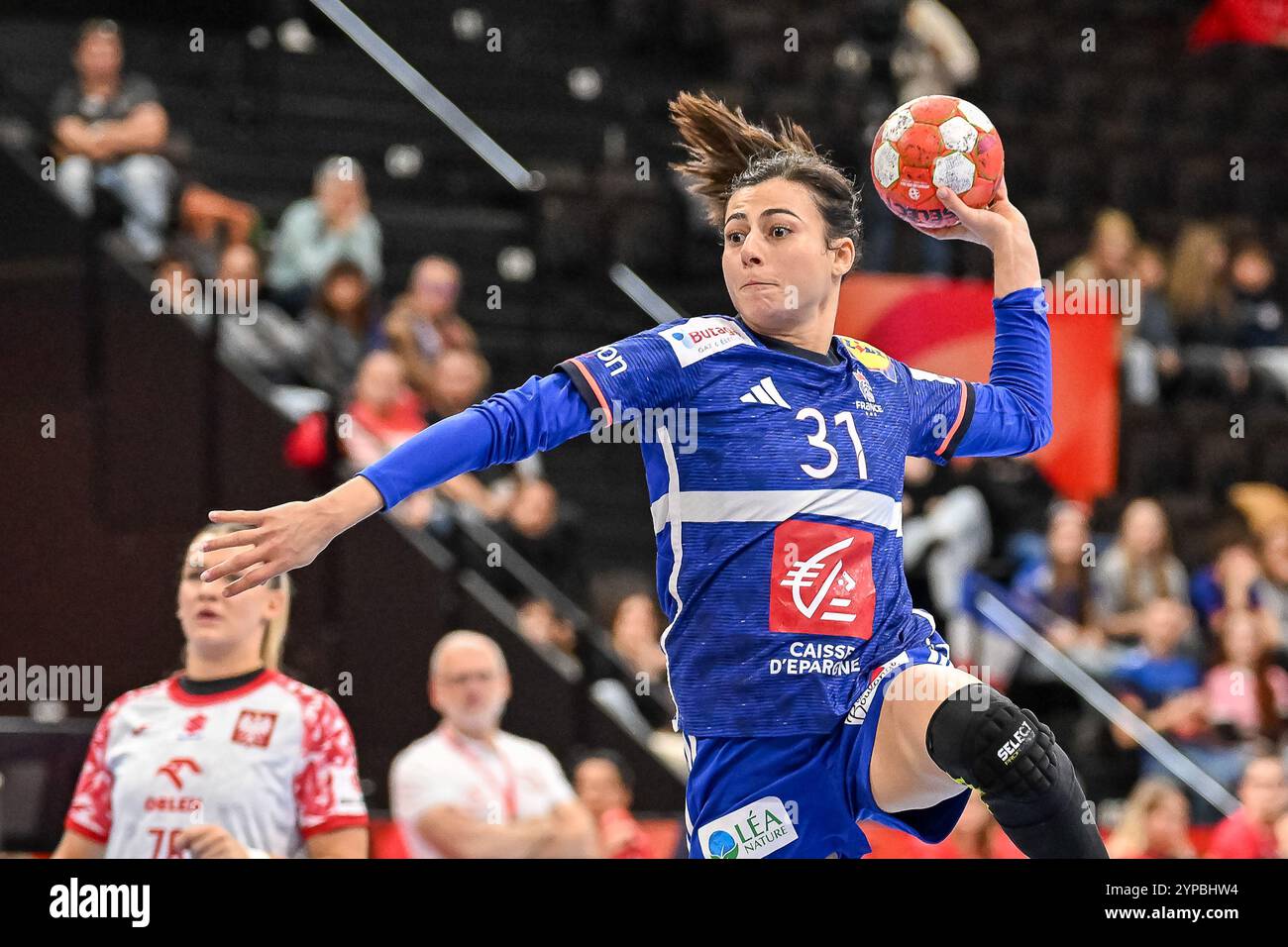 SUI, Frankreich - Polen, Frauen-Handball, femmes EHF EURO 2024, Groupe d, 28.11.2024 Foto : Eibner-Pressefoto/Thomas Hess Banque D'Images