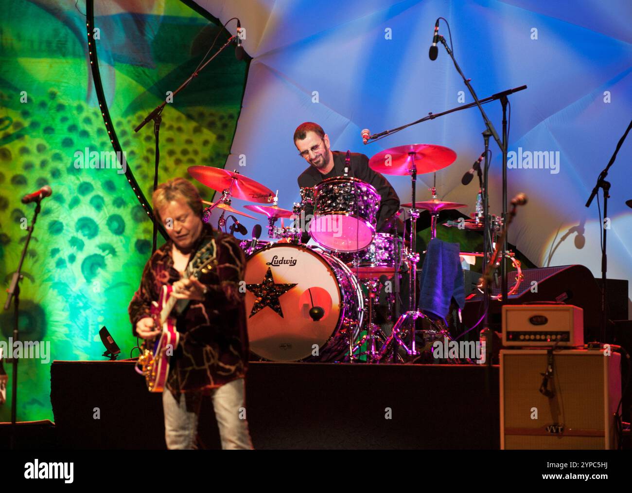 Ringo Starr et son All Starr Band au Birmingham Symphony Hall, le 20 juin 2011. Banque D'Images