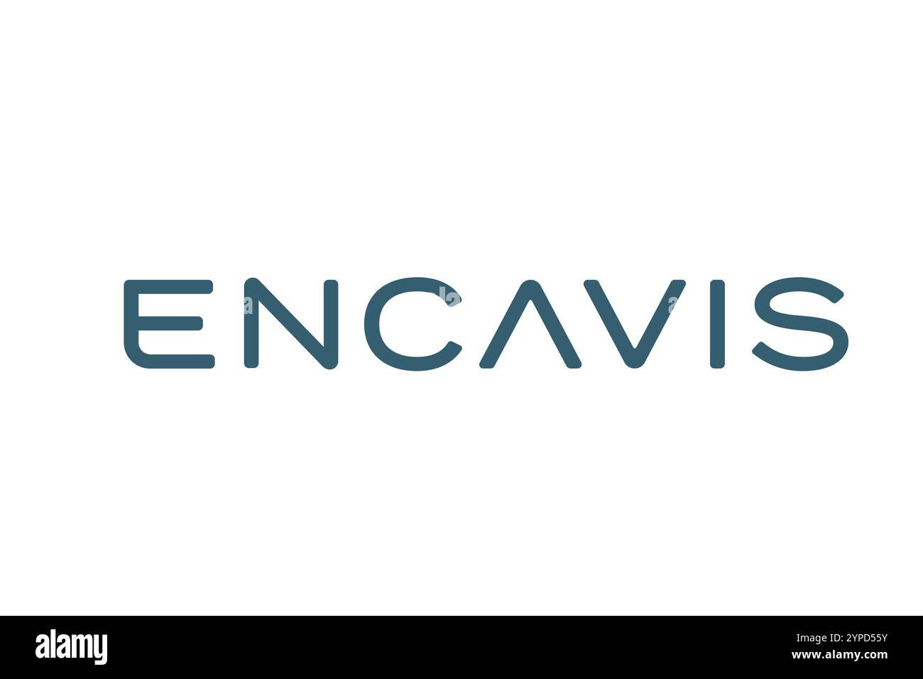 Logo, Encavis, site de Hambourg, électricité, générateur d'électricité, parcs solaires, éoliennes terrestres, enregistrement studio d'énergies renouvelables, Federal Repu Banque D'Images