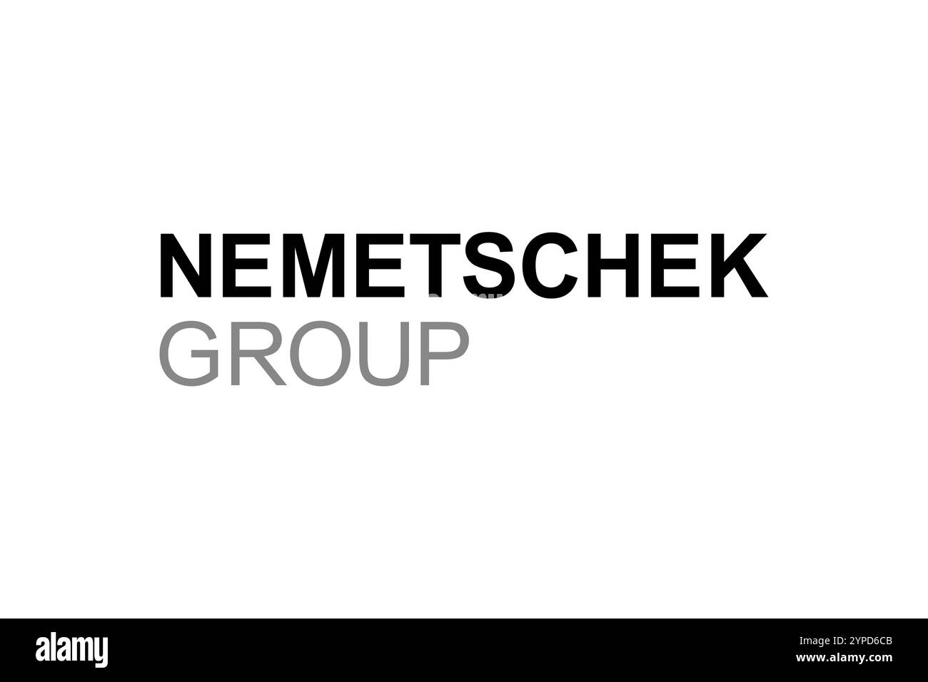 Logo, société, Nemetscheck, Nemetscheck se, Nemetscheck Group, groupe de logiciels de construction, logiciel pour architectes, ingénieurs, industrie de la construction et Banque D'Images