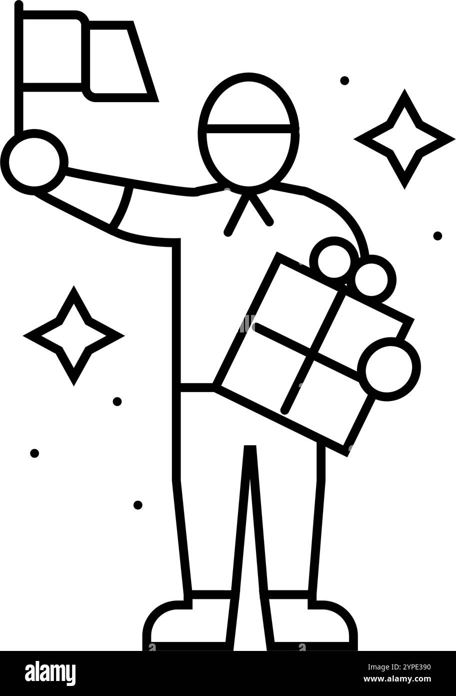 illustration vectorielle d'icône de ligne de vacances chinoise de jour des enfants Illustration de Vecteur