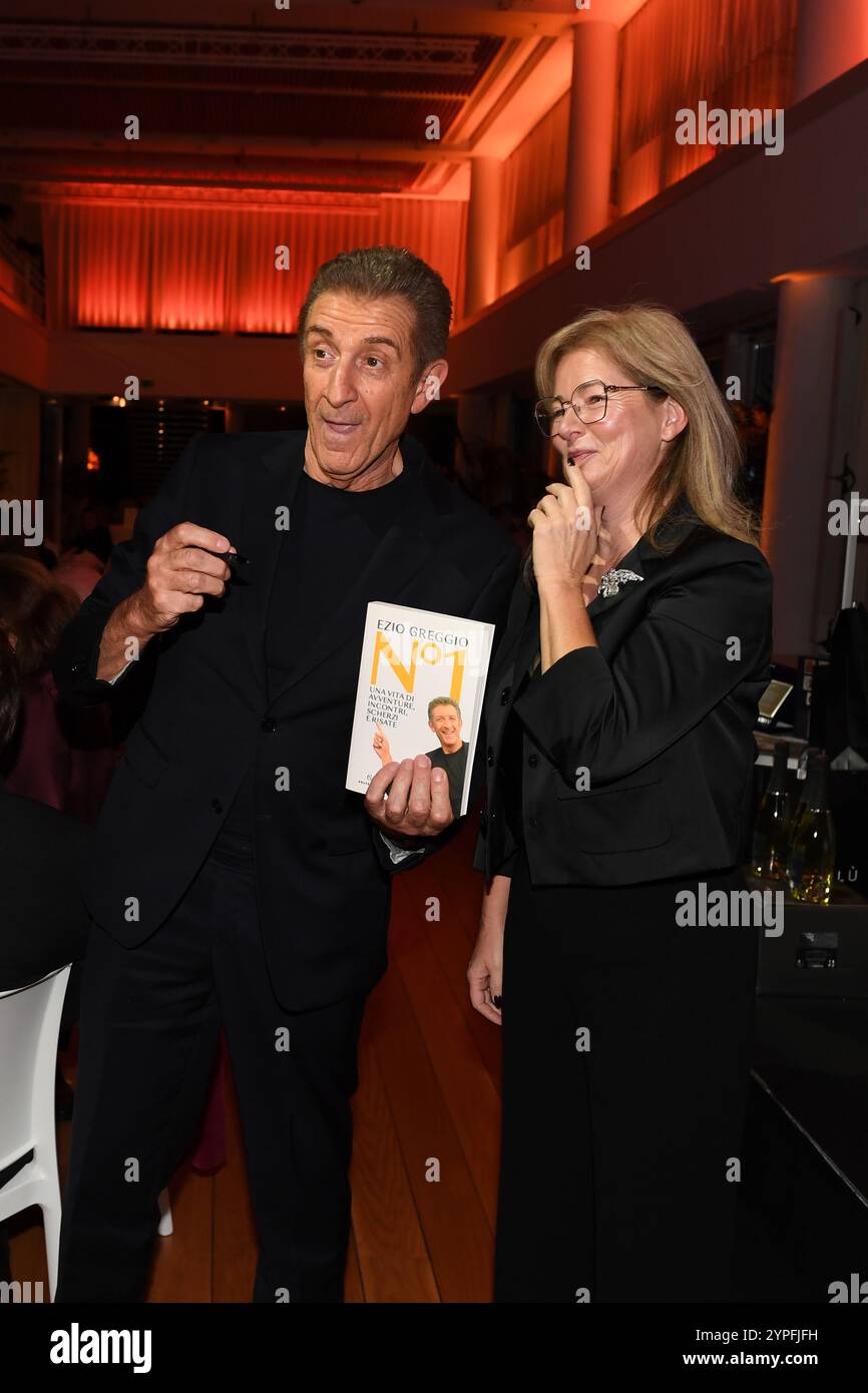 Monaco, Monaco. 30 novembre 2024. Ezio Greggio assiste au gala d’ouverture du yacht club Monaco lors du 21ème Festival de Comédie de Monte-Carlo. (Photo de Luigi Iorio/SOPA images/Sipa USA) crédit : Sipa USA/Alamy Live News Banque D'Images