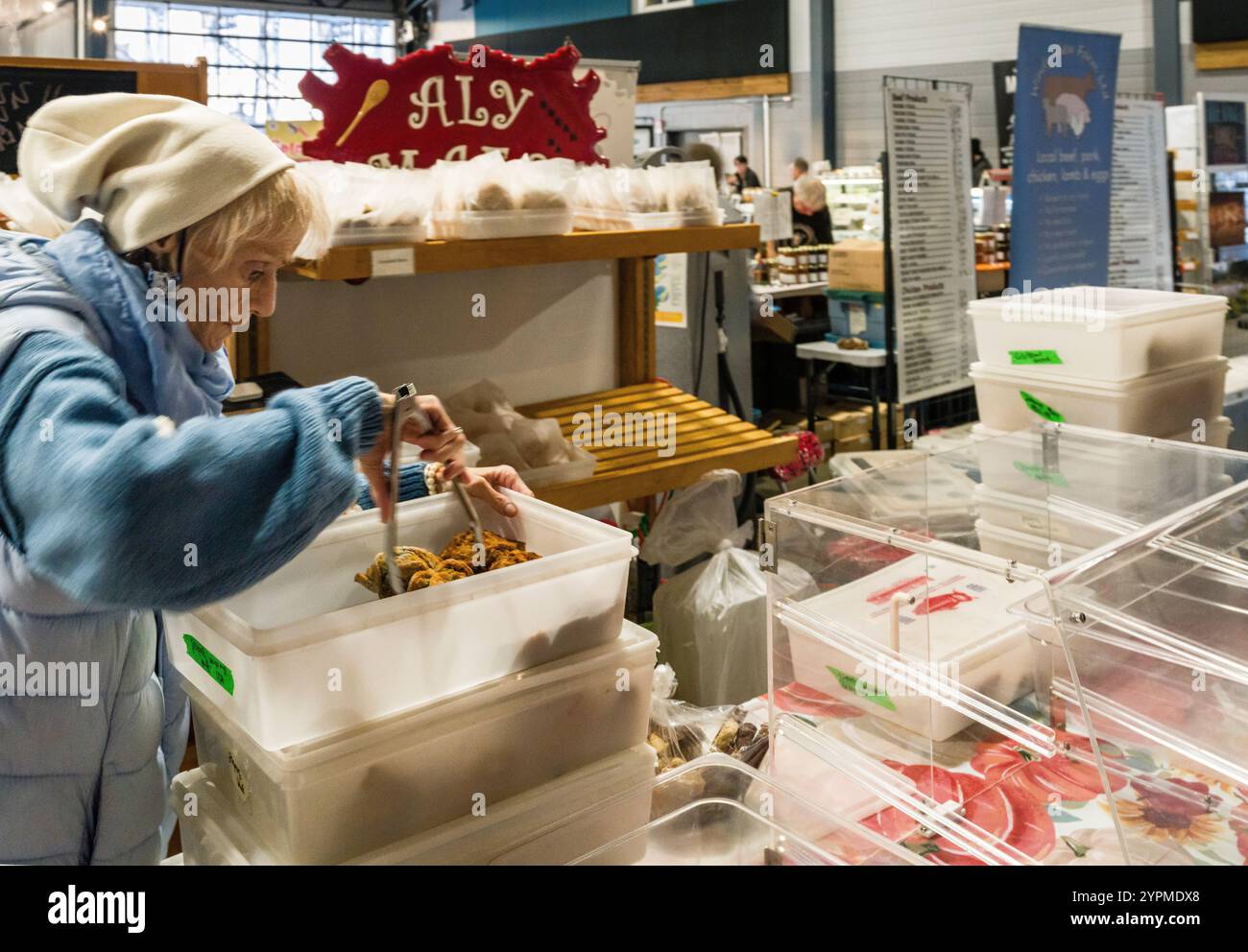 Halifax Seaport Farmers’ Market   Halifax, Nouvelle-Écosse, CAN Banque D'Images