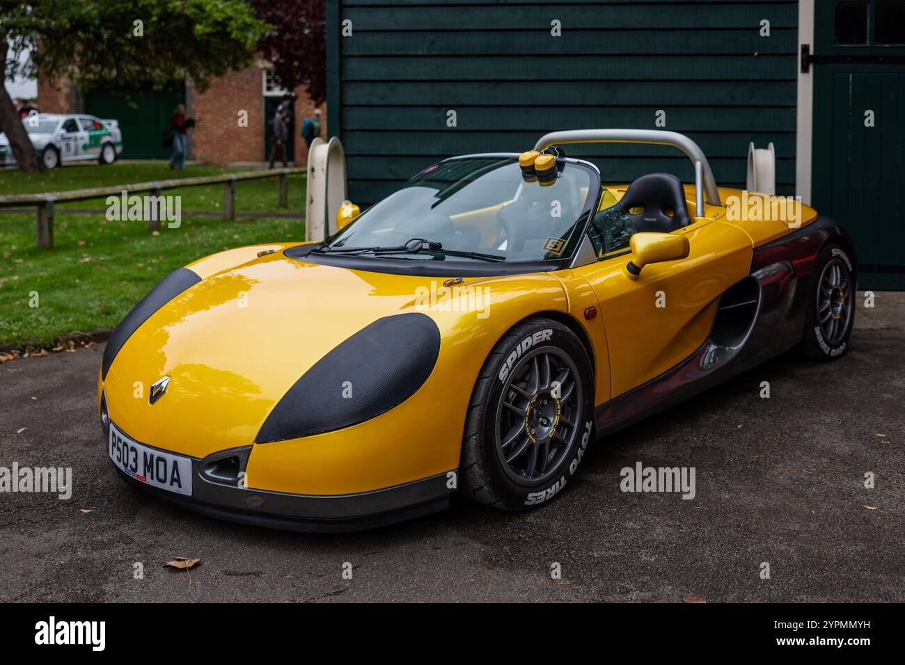 Renault Sport Spider 1997, exposée au Bicester Heritage Scramble le 6 octobre 2024. Banque D'Images
