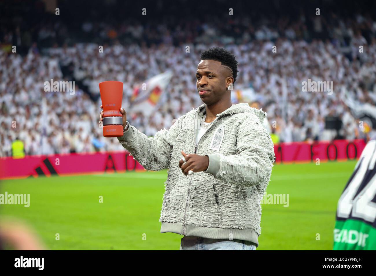 Madrid, Espagne. 1er décembre 2024. Lors d'un match de Ligue espagnole entre le Real Madrid et Getafe cet après-midi au stade Santiago Bernabéu crédit : D. Canales Carvajal/Alamy Live News Banque D'Images