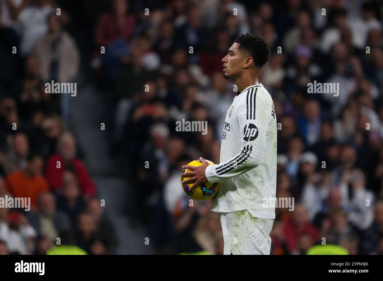 Madrid, Espagne. 1er décembre 2024. Lors d'un match de Ligue espagnole entre le Real Madrid et Getafe cet après-midi au stade Santiago Bernabéu crédit : D. Canales Carvajal/Alamy Live News Banque D'Images