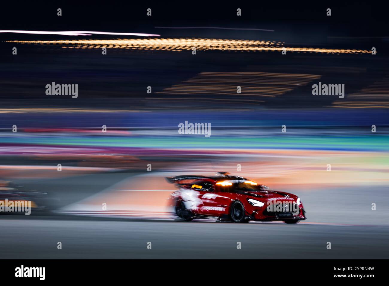 FIA Mercedes-AMG GT Black Series Safety car lors du Grand Prix de formule 1 Qatar Airways Qatar 2024, 23ème manche du Championnat du monde de formule 1 2024 du 29 novembre au 1er décembre 2024 sur le circuit international de Lusail, à Lusail, Qatar Banque D'Images