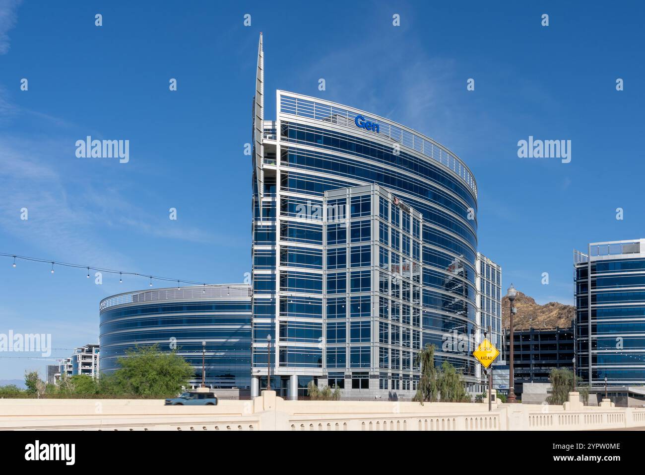 Co-siège de Gen Digital à Tempe, Arizona, États-Unis Banque D'Images