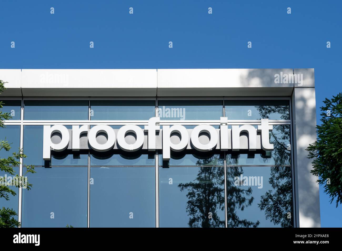 Siège de Proofpoint à Sunnyvale, Californie, États-Unis Banque D'Images