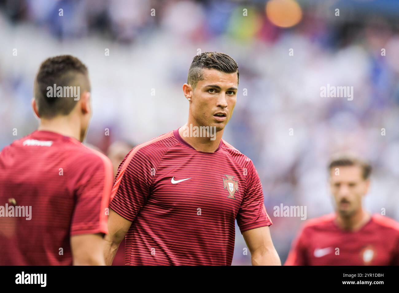 Parigi - Saint Denis 10-07-2016 Ph. Federico Tardito/ une+neuf images UEFA France Euro 2016 - UEFA France Euro 2016 - Francia vs Portogallo - finale Banque D'Images