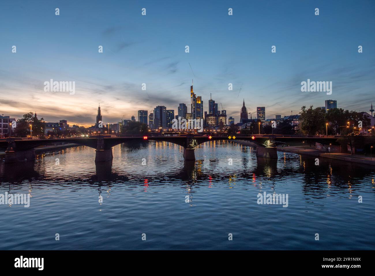 Francfort, Allemagne Banque D'Images