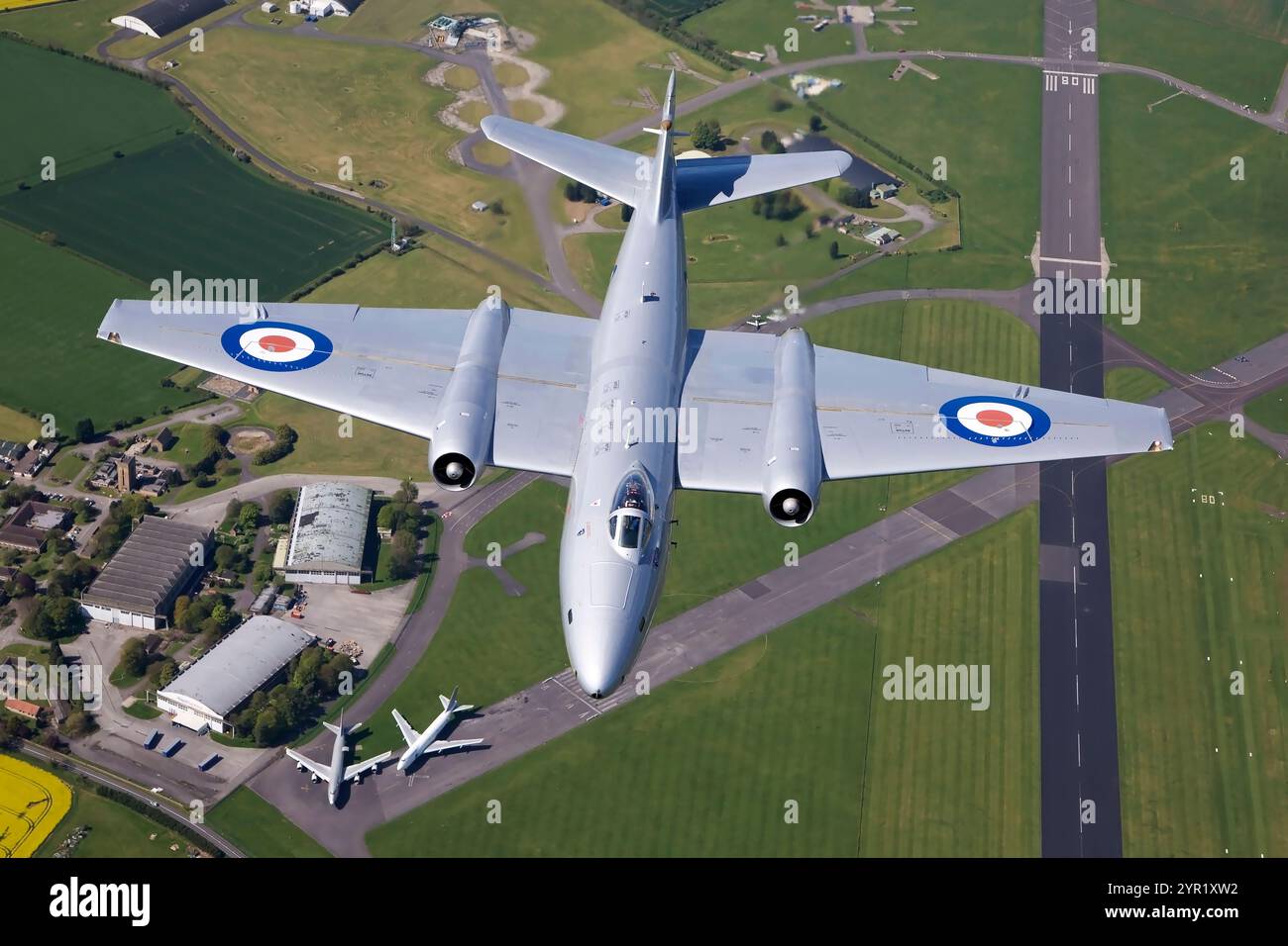 English Electric Canberra Air to Air photographie Banque D'Images