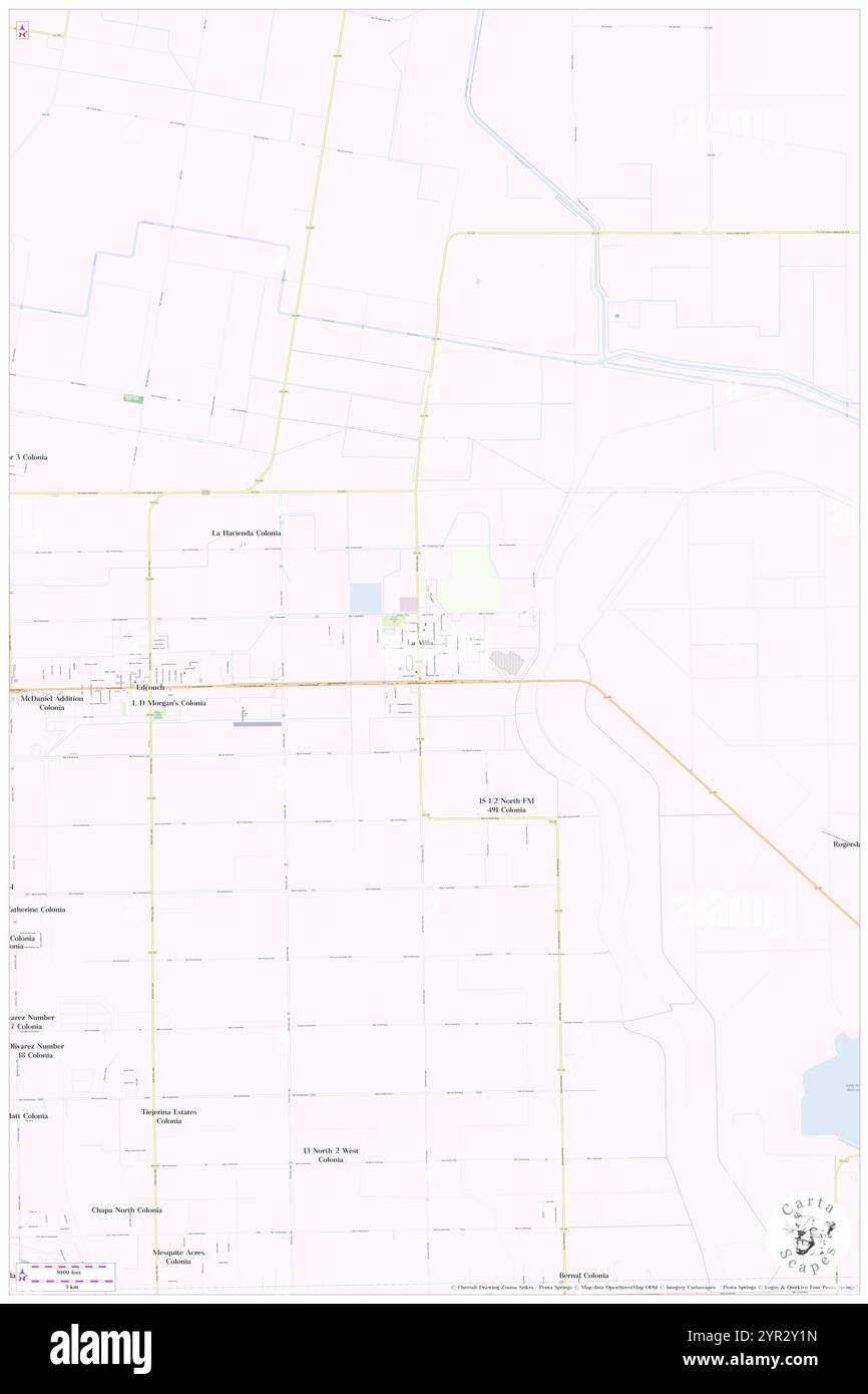 Ville de la Villa, Comté de Hidalgo, US, États-Unis, Texas, n 26 17' 51'', S 97 55' 36'', carte, Cartascapes carte publiée en 2024. Explorez Cartascapes, une carte qui révèle la diversité des paysages, des cultures et des écosystèmes de la Terre. Voyage à travers le temps et l'espace, découvrir l'interconnexion du passé, du présent et de l'avenir de notre planète. Banque D'Images