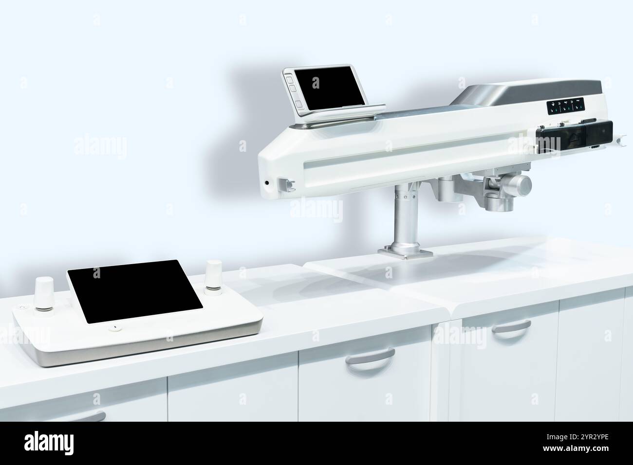 Robot de chirurgie interventionnelle. Technologies médicales. Banque D'Images