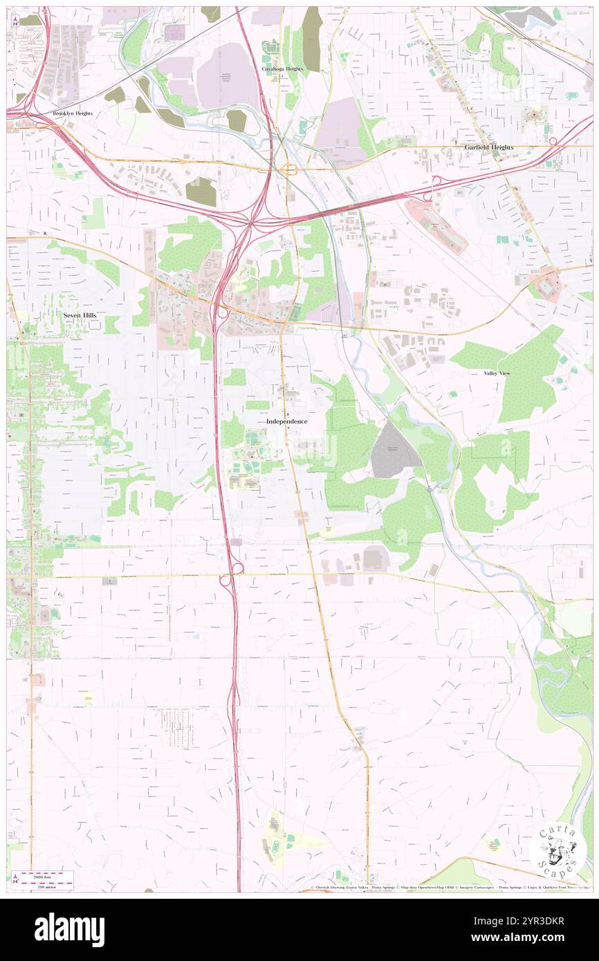 City of Independence, Comté de Cuyahoga, US, États-Unis, Ohio, n 41 22' 40'', S 81 38' 18'', carte, Cartascapes carte publiée en 2024. Explorez Cartascapes, une carte qui révèle la diversité des paysages, des cultures et des écosystèmes de la Terre. Voyage à travers le temps et l'espace, découvrir l'interconnexion du passé, du présent et de l'avenir de notre planète. Banque D'Images