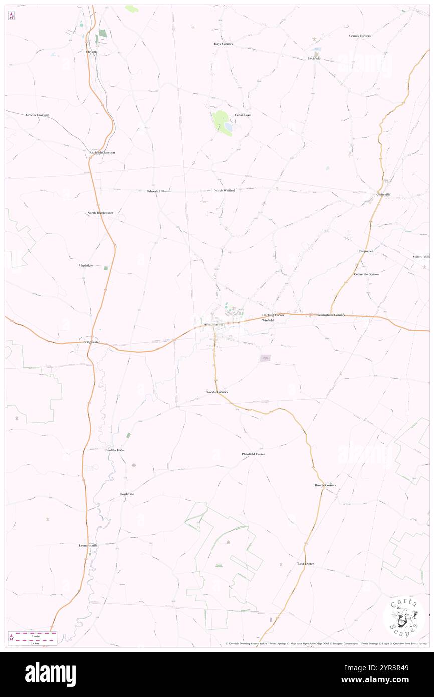 Village of West Winfield, comté de Herkimer, États-Unis, New York, n 42 53' 1'', S 75 11' 28'', carte, Cartascapes carte publiée en 2024. Explorez Cartascapes, une carte qui révèle la diversité des paysages, des cultures et des écosystèmes de la Terre. Voyage à travers le temps et l'espace, découvrir l'interconnexion du passé, du présent et de l'avenir de notre planète. Banque D'Images