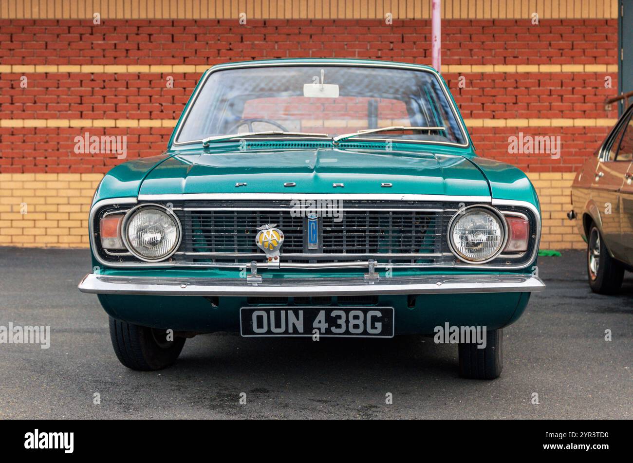 Ford Cortina Mark 2. Blackpool Ford Day 2023. Banque D'Images