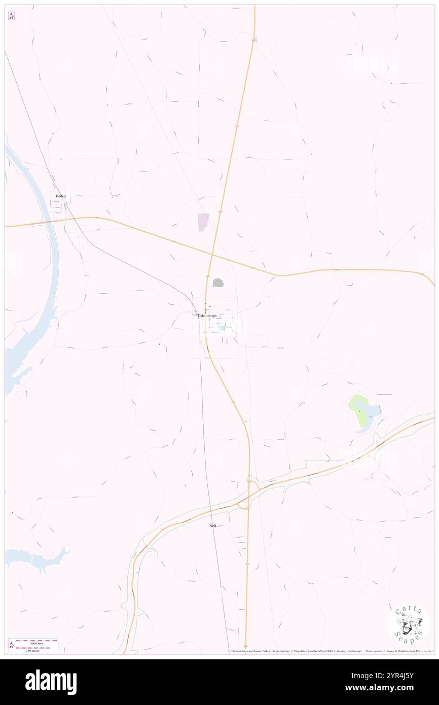 Ville de Tishomingo, comté de Tishomingo, États-Unis, Mississippi, n 34 38' 2'', S 88 13' 43'', carte, Cartascapes carte publiée en 2024. Explorez Cartascapes, une carte qui révèle la diversité des paysages, des cultures et des écosystèmes de la Terre. Voyage à travers le temps et l'espace, découvrir l'interconnexion du passé, du présent et de l'avenir de notre planète. Banque D'Images