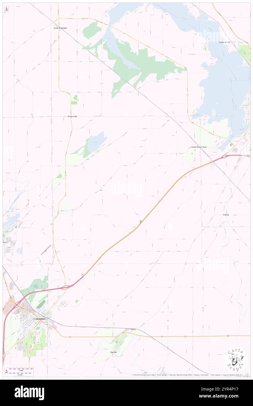 Ville de Calamus, comté de Dodge, États-Unis, Wisconsin, n 43 24' 55'', S 88 56' 41'', carte, Cartascapes carte publiée en 2024. Explorez Cartascapes, une carte qui révèle la diversité des paysages, des cultures et des écosystèmes de la Terre. Voyage à travers le temps et l'espace, découvrir l'interconnexion du passé, du présent et de l'avenir de notre planète. Banque D'Images