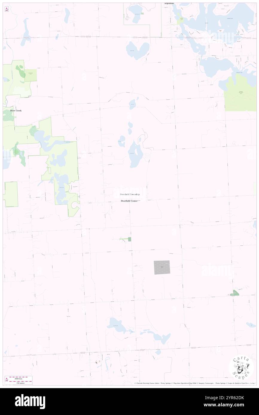 Canton de Deerfield, Comté de Livingston, É.-U., États-Unis, Michigan, n 42 44' 8'', S 83 51' 43'', carte, Cartascapes carte publiée en 2024. Explorez Cartascapes, une carte qui révèle la diversité des paysages, des cultures et des écosystèmes de la Terre. Voyage à travers le temps et l'espace, découvrir l'interconnexion du passé, du présent et de l'avenir de notre planète. Banque D'Images