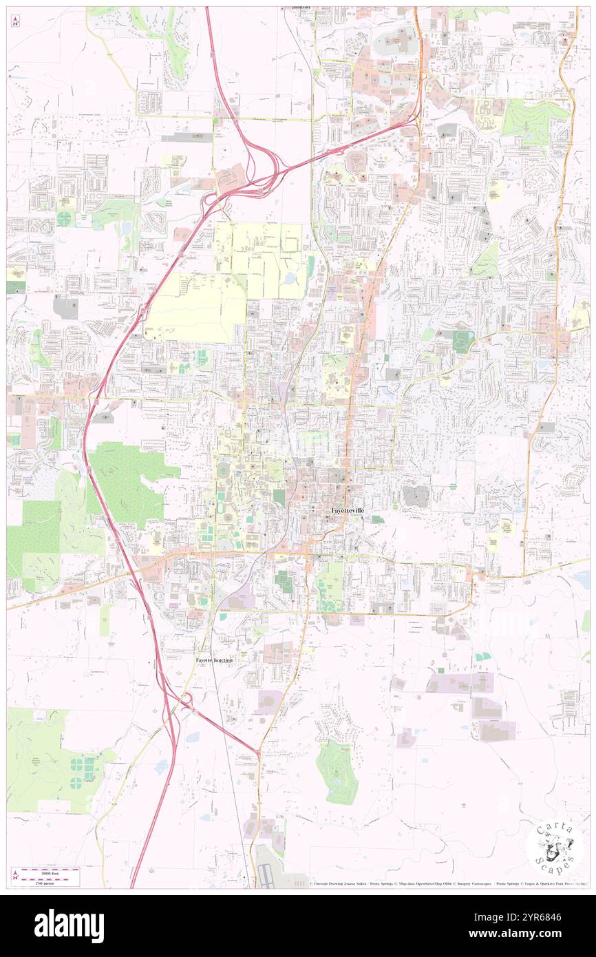 Canton de Fayetteville, Comté de Washington, US, États-Unis, Arkansas, n 36 4' 16'', S 94 9' 57'', carte, Carthascapes carte publiée en 2024. Explorez Cartascapes, une carte qui révèle la diversité des paysages, des cultures et des écosystèmes de la Terre. Voyage à travers le temps et l'espace, découvrir l'interconnexion du passé, du présent et de l'avenir de notre planète. Banque D'Images