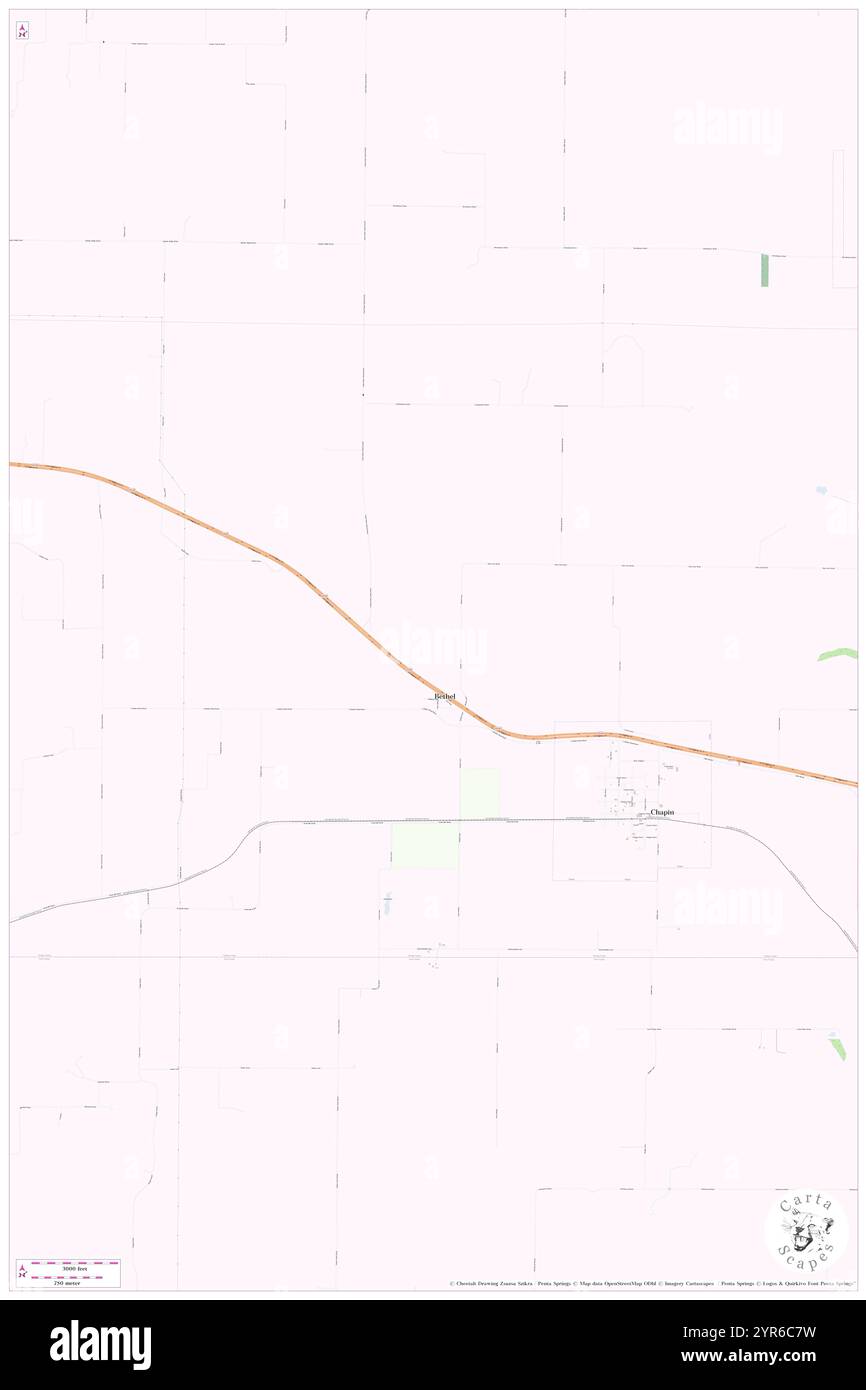 Chapin Election Precinct, comté de Morgan, États-Unis, Illinois, États-Unis, n 39 46' 50'', S 90 25' 34'', carte, Cartascapes carte publiée en 2024. Explorez Cartascapes, une carte qui révèle la diversité des paysages, des cultures et des écosystèmes de la Terre. Voyage à travers le temps et l'espace, découvrir l'interconnexion du passé, du présent et de l'avenir de notre planète. Banque D'Images