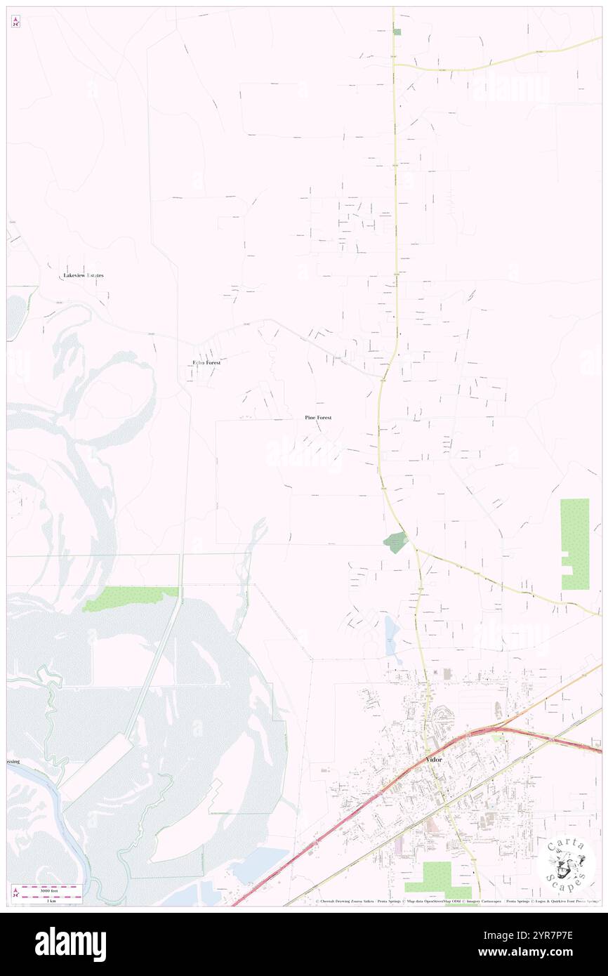 Ville de Pine Forest, comté d'Orange, États-Unis, Texas, États-Unis, n 30 10' 32'', S 94 2' 12'', carte, Cartascapes carte publiée en 2024. Explorez Cartascapes, une carte qui révèle la diversité des paysages, des cultures et des écosystèmes de la Terre. Voyage à travers le temps et l'espace, découvrir l'interconnexion du passé, du présent et de l'avenir de notre planète. Banque D'Images