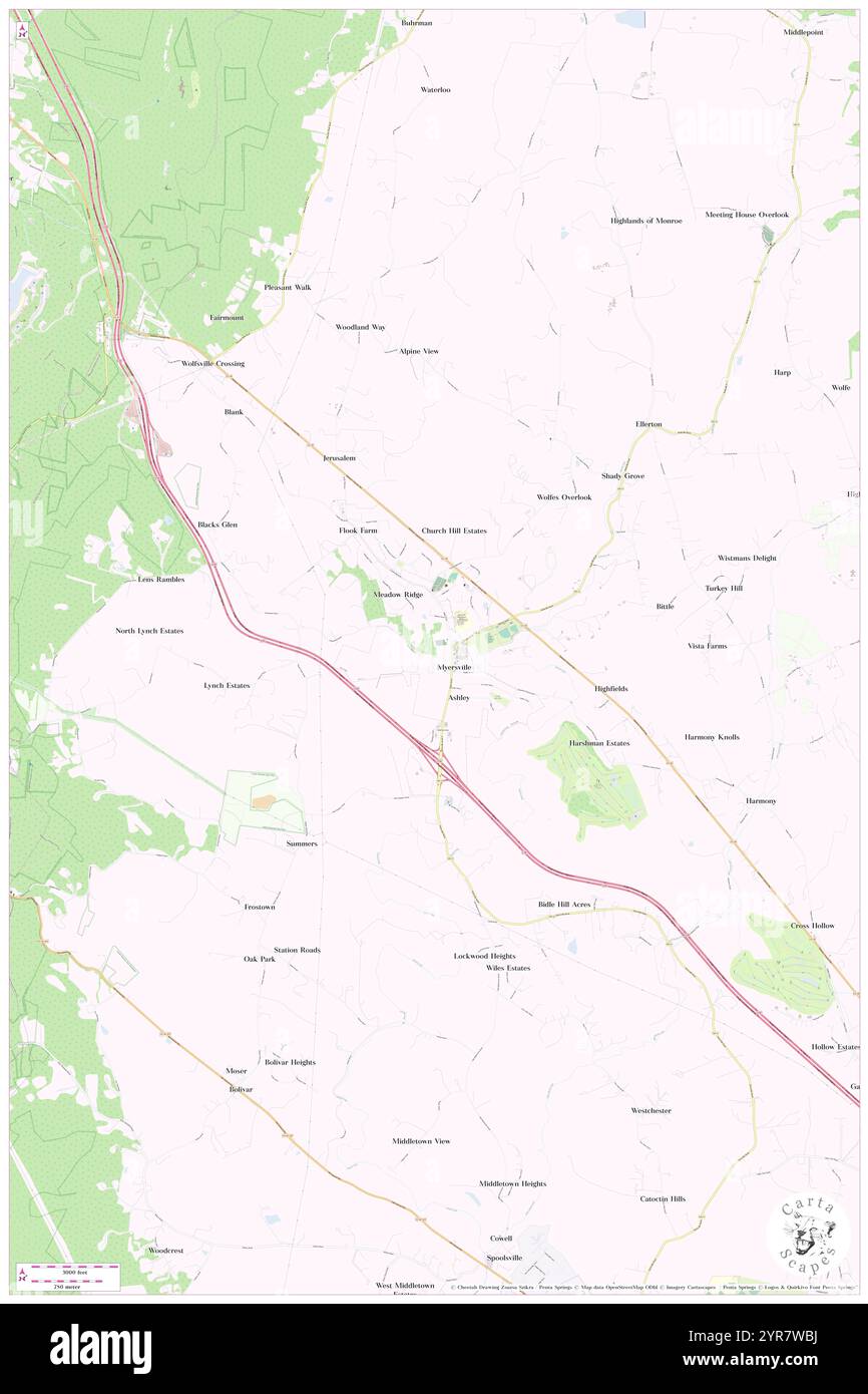 Ville de Myersville, comté de Frederick, US, États-Unis, Maryland, n 39 30' 23'', S 77 34' 7'', carte, Cartascapes carte publiée en 2024. Explorez Cartascapes, une carte qui révèle la diversité des paysages, des cultures et des écosystèmes de la Terre. Voyage à travers le temps et l'espace, découvrir l'interconnexion du passé, du présent et de l'avenir de notre planète. Banque D'Images