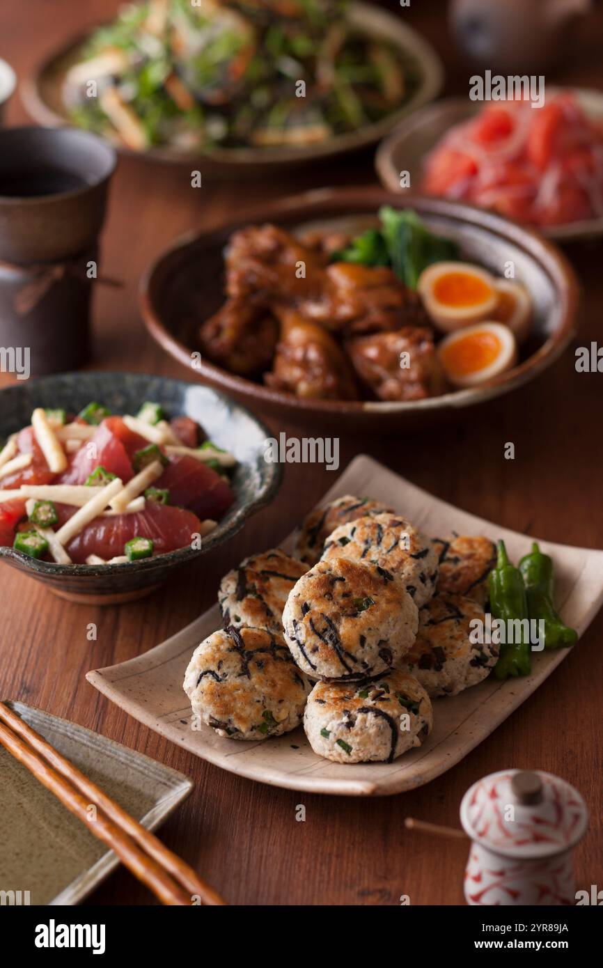 Assortiment de collations Banque D'Images