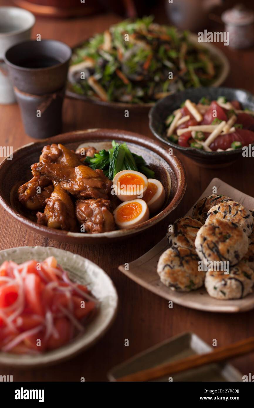 Assortiment de collations Banque D'Images