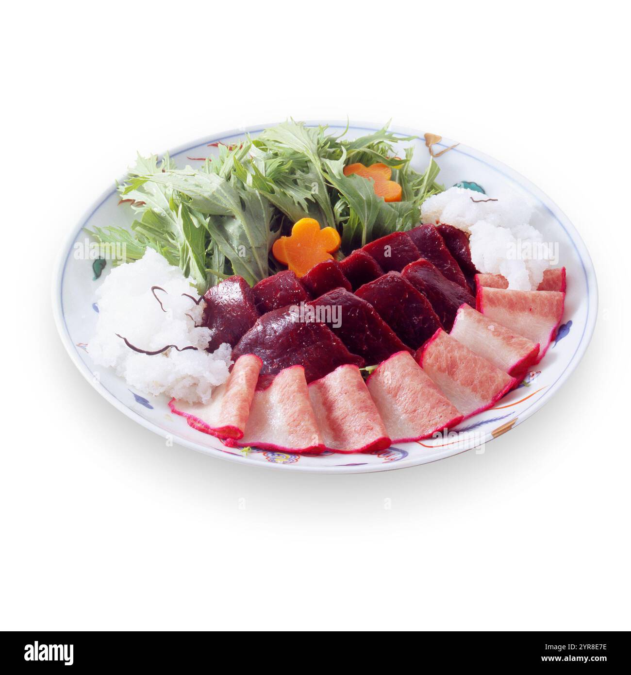 assortiment de viandes de baleine Banque D'Images