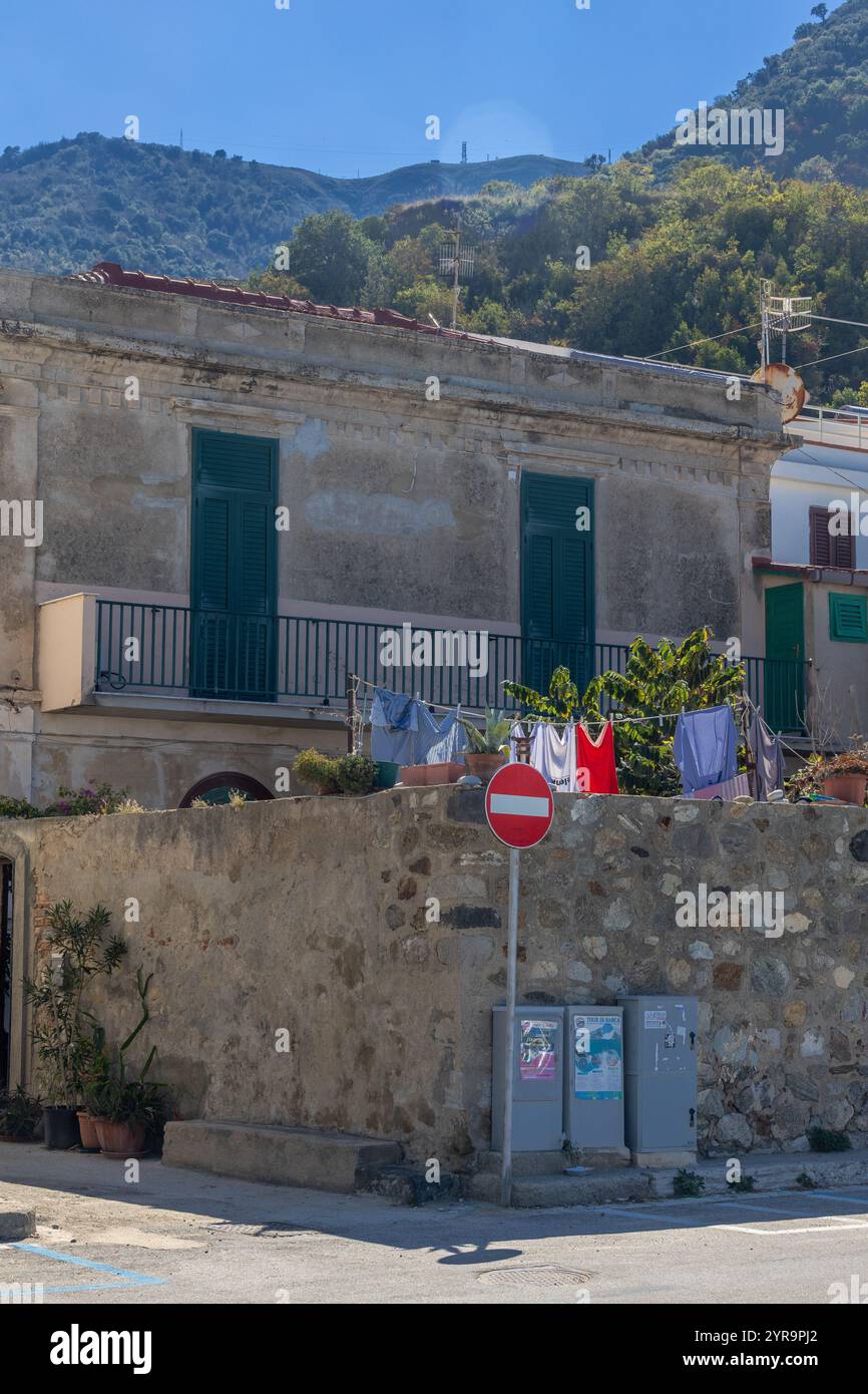 Vues diverses de la province de Calabre Italie, Calabre, Italie, Scilla, tourisme, vacances, voyages Banque D'Images
