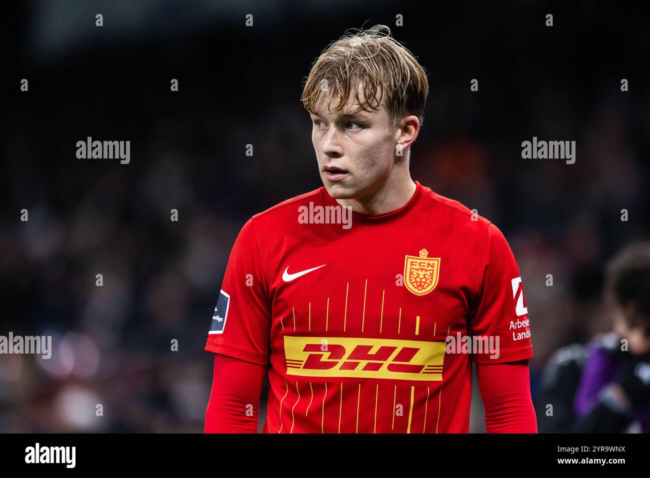 Copenhague, Danemark. 02 décembre 2024. Daniel Svensson (5) du FC Nordsjaelland vu lors du match de Superliga 3F entre le FC Copenhague et le FC Nordsjaelland à Parken à Copenhague. Banque D'Images