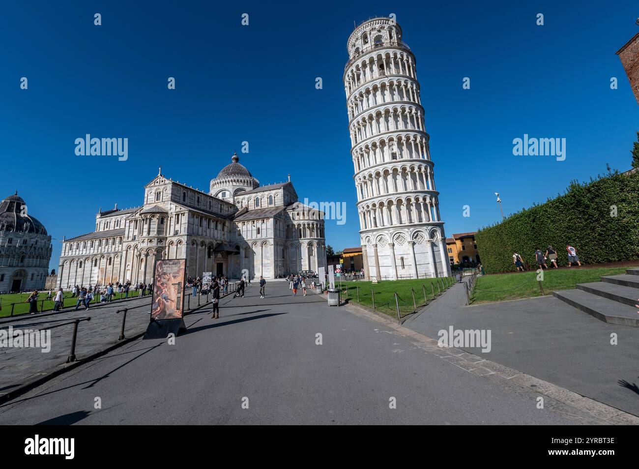 La Tour de Pise est une tour du XIVe siècle richement ornée Banque D'Images