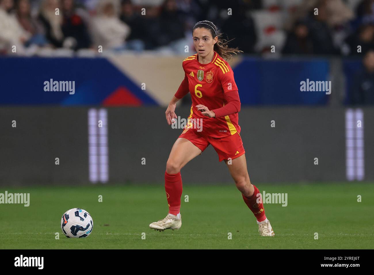 Nice, France. 3 décembre 2024. Aitana Bonmati d'Espagne lors du match amical international au stade Allianz Riviera, Nice. Le crédit photo devrait se lire : Jonathan Moscrop/Sportimage crédit : Sportimage Ltd/Alamy Live News Banque D'Images