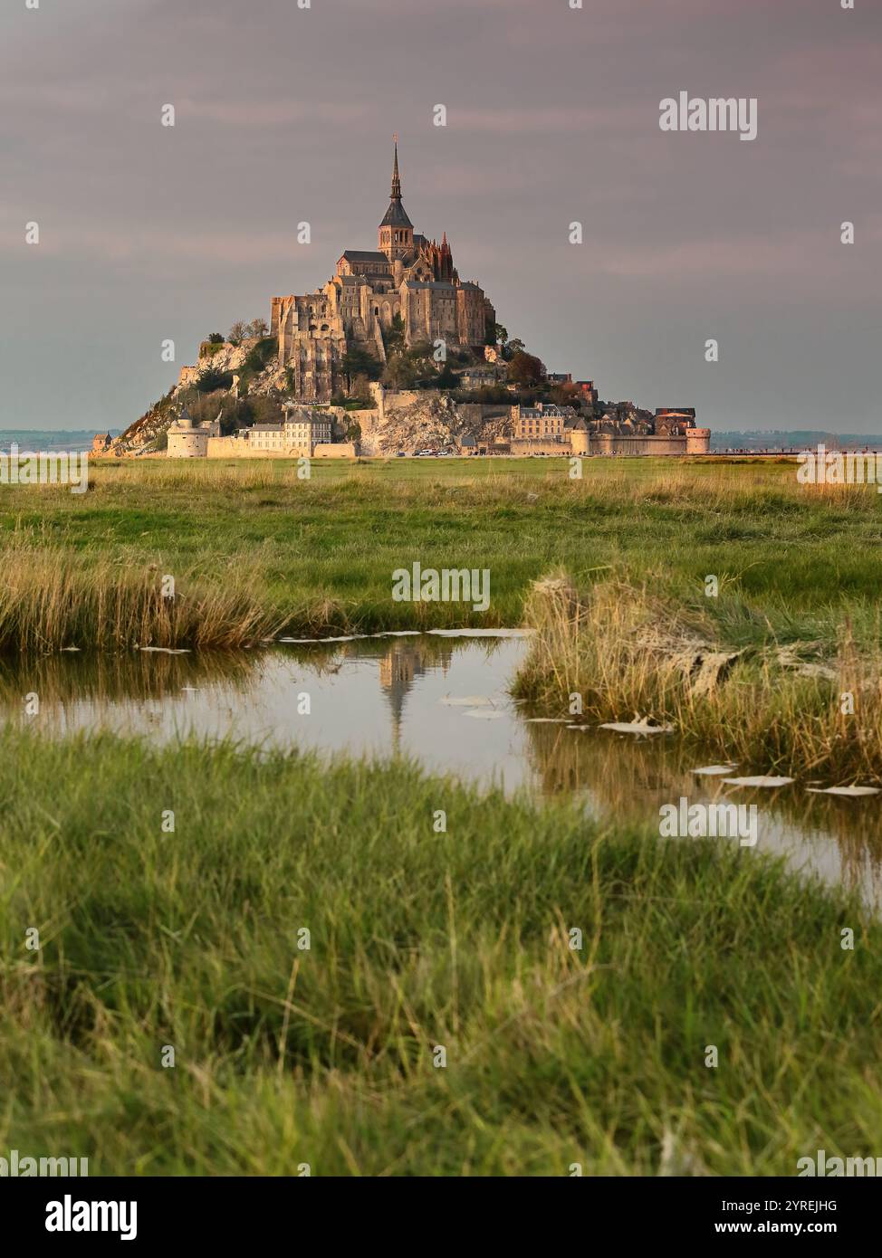 Marais salant baie du mont saint michel Banque de photographies et d ...