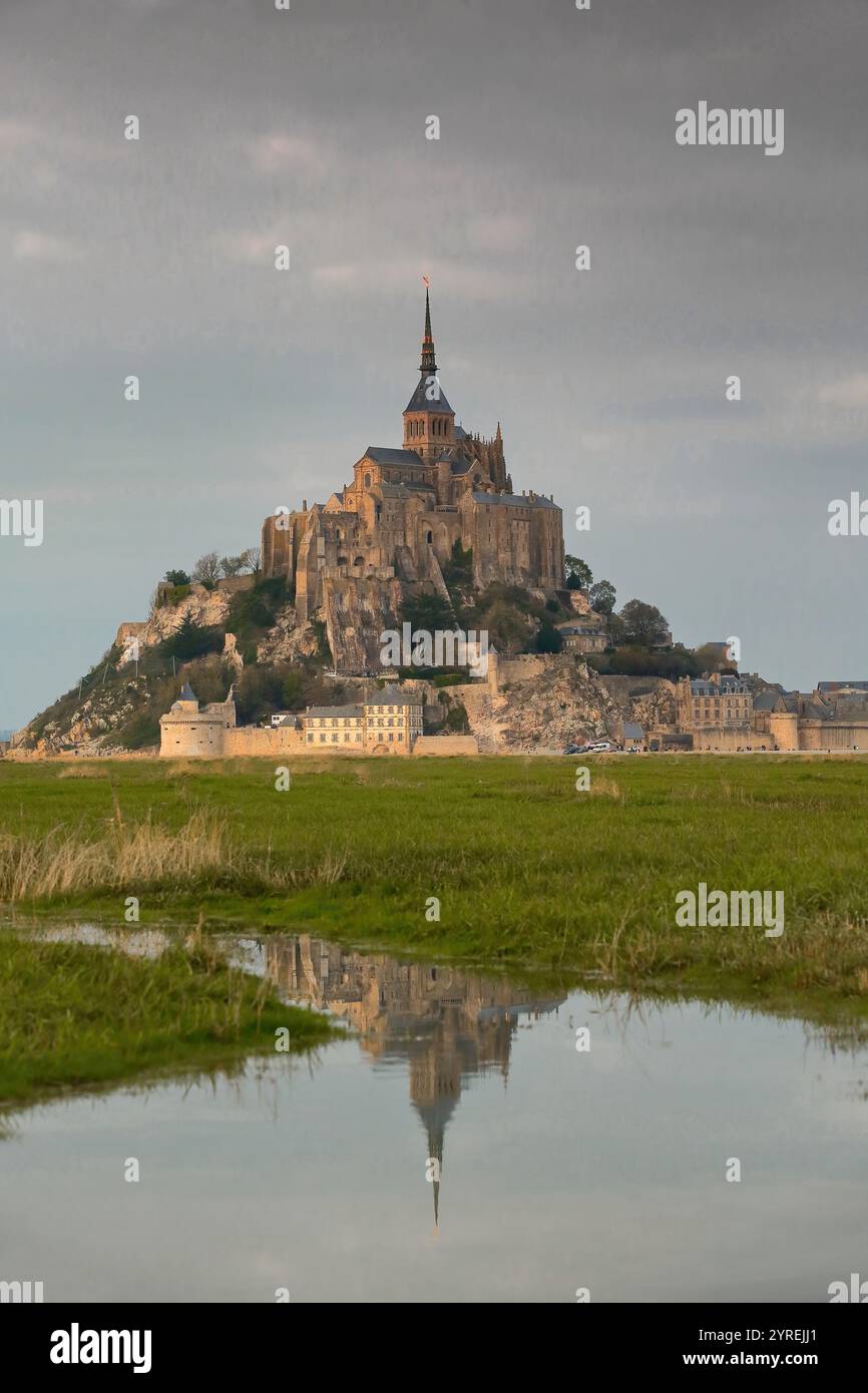 Marais salant baie du mont saint michel Banque de photographies et d ...