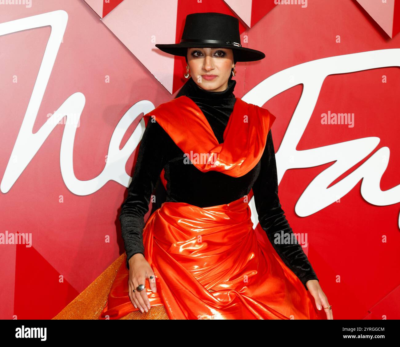 Zainab Jiwa assiste aux Fashion Awards 2024 à la Royal Albert Halle Bailey à South Kensington, Londres. (Photo Cat Morley / SOPA images/SIPA USA) Banque D'Images