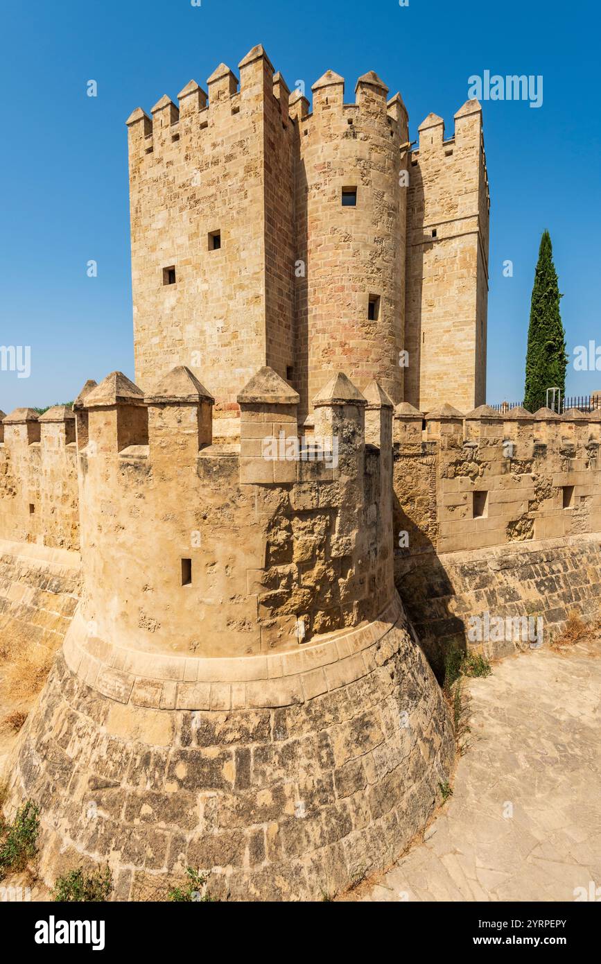 Torre de la Calahorra à Cordoue, Andalousie, Espagne Banque D'Images