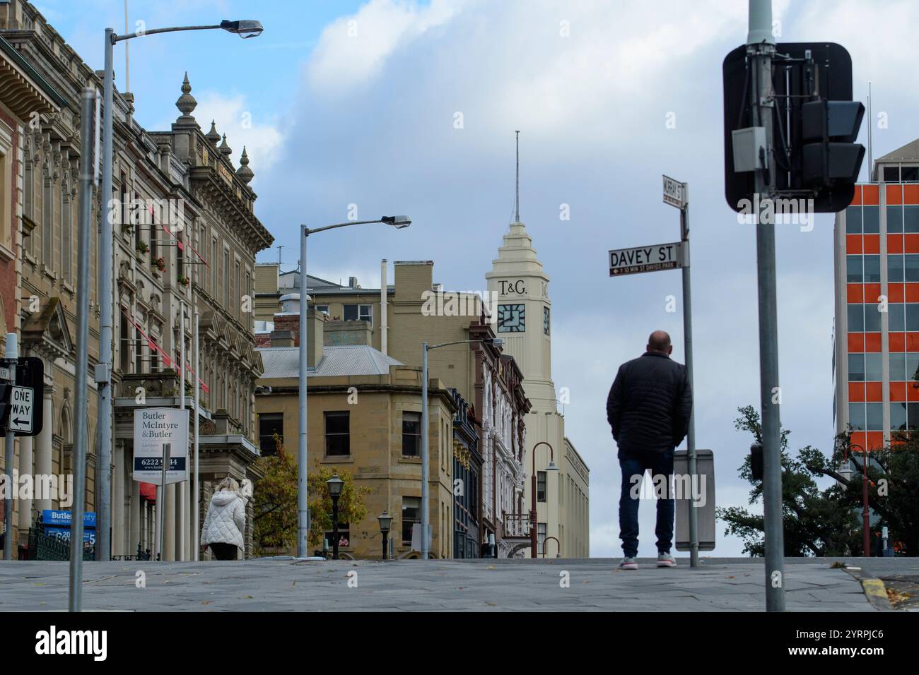 Australie, Tasmanie, Hobart, ANZAC Day Banque D'Images